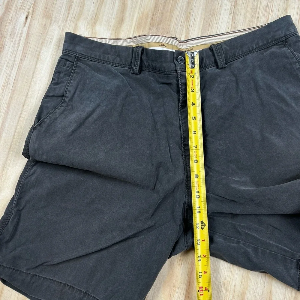 Tommy Bahama Shorts Mens 36‎ Dark Brown Tencel Blend Chino Short